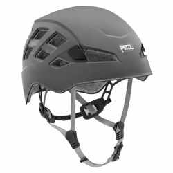 Petzl Boreo, Hard shell construction, Snap buckle fit system