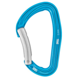 Petzl DJINN Locking carabiner Aluminium Turquoise 1 pc(s)