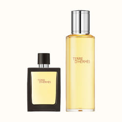 Hermes Terre d' Parfum travel spray and refill 30 ml 125 ml