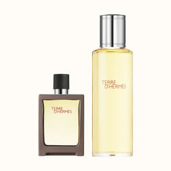 Hermes Terre d' Eau de toilette travel spray and refill 30 ml 125 ml
