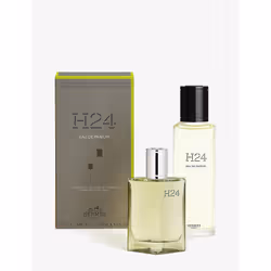 Hermes H24, Men, 2 pc(s), Eau de parfum, 30 ml, 125 ml, ALCOHOL • AQUA (WATER) • PARFUM (FRAGRANCE) • LIMONENE • BHT • ETHYLH ...
