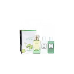 HermÃs Un Jardin Sur Le Nil Gift Set 50ml EDT + 40ml Body Lotion + 40ml Shower Gel