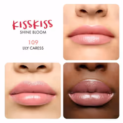Guerlain KissKiss Shine Bloom 95% Naturally-Derived Ingredients Lipstick 109 Lily Cares - Additional view 4
