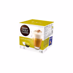 NESCAFÃ DOLCE GUSTO Cappuccino Coffee Pods, 16 Capsules (Pack of 6 - Total 96 Capsules,) (Cappuccino - 48 Servings