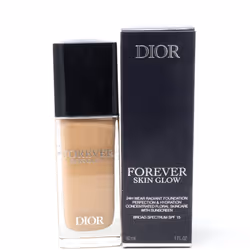 Dior Forever Skin Glow Hydrating Foundation  1.0oz/30ml New With Box - 3WP Warm Peach/Glow SPF 15