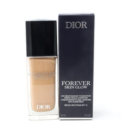 Dior Forever Skin Glow Hydrating Foundation  1.0oz/30ml New With Box - 3WP Warm Peach/Glow SPF 15