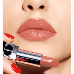 Dior Rouge 100 Nude Look satin finish