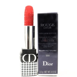 ) Dior Rouge Dior Couture Lipstick  0.12oz/3.5g New With Box - 999 Velvet (New Look