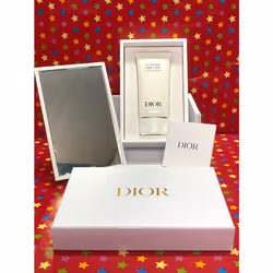 Dior La Mousse Off/ On Foaming Cleanser150ml +Mirror + Gift Box, Sealed VIP Gift