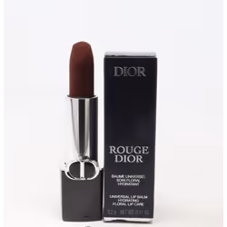 Dior Rouge Dior Satin Balm  0.12oz/3.5g New With Box - 001 Diormidnight