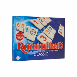 Rummikub IDEAL Classic Game: Brings People Together | Family Strategy Games | For 2-4 Players | Ages 7+