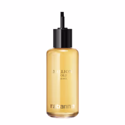 Rabanne Million Gold For Her Eau De Parfum Refill 200ml, Women, 200 ml, Refill bottle, Liquid perfume, Rose, White flower
