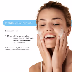 Embryolisse Exfoliating Face Scrub Powder - Facial Cleanser that Exfoliates  Tones and Softens the Skin - With Coconut & Milk Powder - for A