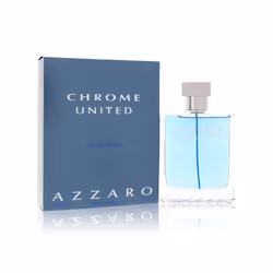 Chrome United Eau De Toilette Spray by Azzaro 100 ml