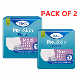 TENA Pants Maxi - Incontinence Pants- Extra Large -Case- 2 Packs of 10