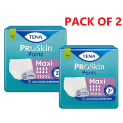 TENA Pants Maxi - Incontinence Pants- Extra Large -Case- 2 Packs of 10