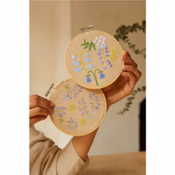 DMC TB164 embroidery pattern Flowers