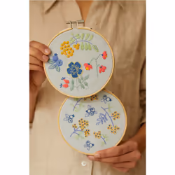 DMC TB165 embroidery pattern Flowers