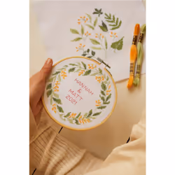 DMC BK1954 embroidery pattern Flowers