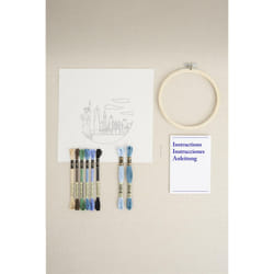 DMC Embroidery Kit New York City by Kseniia Guseva - Intermediate