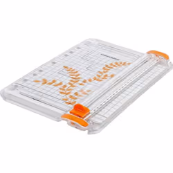 Fiskars Portable Surecut Paper Trimmer 22 cm - A5, With Cutting Line Guide, 1004637