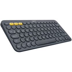 Logitech K380 Wireless Multi-Device Keyboard, QWERTY Spanish Layout - Black