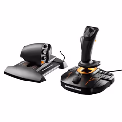 Thrustmaster T-16000M FCS Hotas Black, Orange USB Joystick Analogue / Digital MAC, PC - Additional view 6