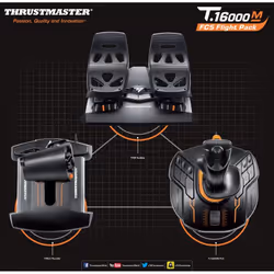 Thrustmaster T-16000M FCS Flight Pack Black USB Joystick Analogue / Digital MAC, PC - Additional view 8