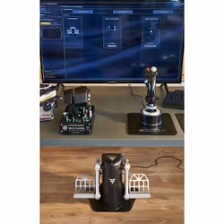Thrustmaster TPR Rudder Black, Silver USB Flight Sim Analogue PC - Additional view 8