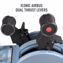 Thrustmaster TCA Quadrant Airbus Edition Black, Blue Flight Sim PC - Additional view 7