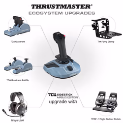 Thrustmaster TCA Sidestick Airbus edition Black, Blue USB Joystick PC - Additional view 6