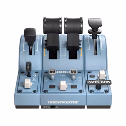 Thrustmaster TCA Quadrant Add-On Airbus Edition Black, Blue Flight Sim PC - Additional view 4
