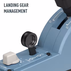 Thrustmaster TCA Quadrant Add-On Airbus Edition Black, Blue Flight Sim PC - Additional view 6