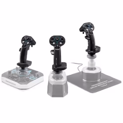 Thrustmaster Sol-R 3 AVA Add-On Grip Black USB Flightstick Analogue / Digital PC - Additional view 3