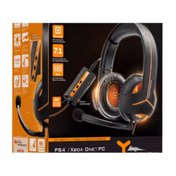 Thrustmaster Y350 CPX 7.1 Headset Wired Head-band Gaming Black, Orange - Additional view 4