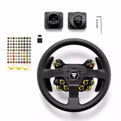 Thrustmaster Evo Racing 32R Leather Black, Yellow Steering wheel PC, PlayStation 4, PlayStation 5, Xbox, Xbox One - Additional view 4