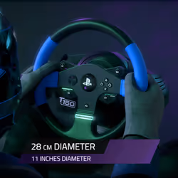 Thrustmaster T150 Force Feedback Black, Blue USB Steering wheel + Pedals PC, PlayStation 4, Playstation 3 - Additional view 7