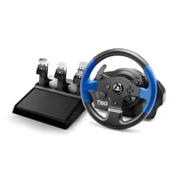 Thrustmaster T150 PRO ForceFeedback Black, Blue USB Steering wheel + Pedals PC, PlayStation 4, Playstation 3