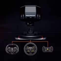 Thrustmaster T598 Black, Red USB Steering wheel + Pedals Analogue / Digital PC, PlayStation 4, PlayStation 5 - Additional view 7