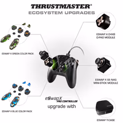 Thrustmaster eSwap Pro Controller Xbox One Black USB Gamepad Analogue / Digital Xbox One, Xbox Series S - Additional view 6