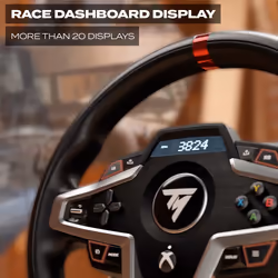 Thrustmaster 4460182 Gaming Controller Black USB Steering wheel + Pedals Analogue / Digital PC, Xbox One, Xbox One S, Xbox One X, Xbox Series S, Xbox Series X - Additional view 5