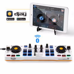 Hercules 4780921 DJ controller 2 channels Black, White, Yellow - Additional view 4