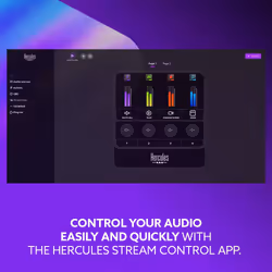 Hercules Stream Starter Kit Black Podcast microphone - Additional view 6