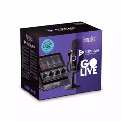 Hercules Stream Starter Kit Black Podcast microphone - Additional view 8
