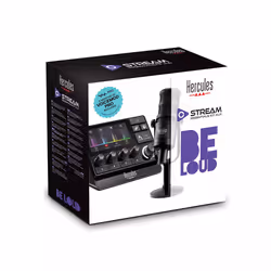 Hercules Stream Essentials Kit Black Podcast microphone - Additional view 4