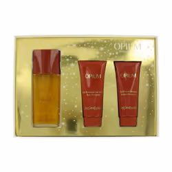 YSL Opium 50ml, 75ml Shower Gel, 75ml Body Milk