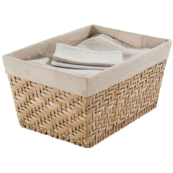 Compactor Fiesta Moyen Storage basket Cane Beige