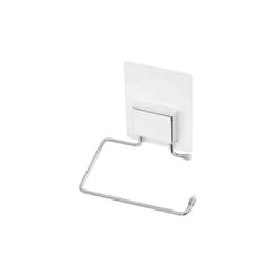 toilet roll holder Bestlock Magic 13 x 14 cm steel white