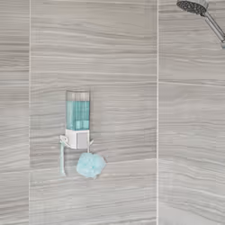 Wall Mounted Single Soap Pump Dispenser, No Drilling Soap Bottle, 500 ml Capacity with 2 Storage Hooks, 12.1 x 12.1 x 20.6 cm, Durable ABS, - Additional view 6