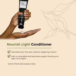 Lazartigue Nourish Light Conditioner  Botanical & Vegan  Silicone-Free  Soybean Oil Enriched  Lightweight Hydration for Dry  Fine Hair  5.1 Fl. Oz - Additional view 2